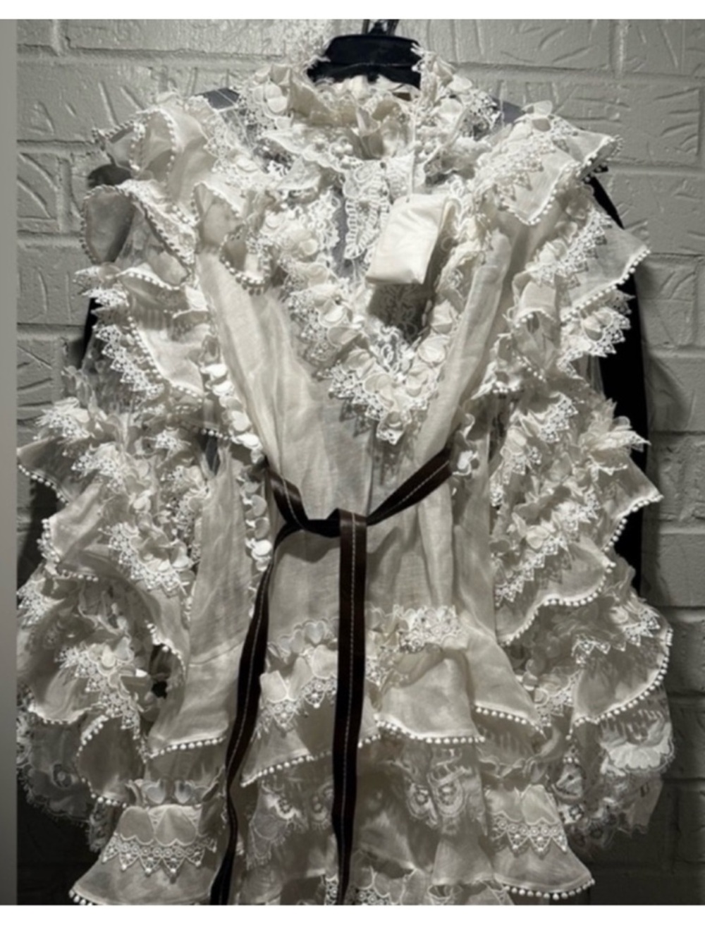 ❗️SOLD❗️New Zimmermann Crush Heart Trim Long Sleeve Minidress Size Medium - Picture 4 of 14